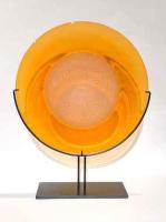 Amber Sunset Rondel (large) by Jason Christian
