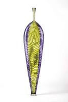Purple & Green Z Leaf by Dante Marioni
